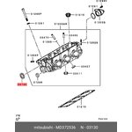 MD372536, Сальник распредвала MITSUBISHI DELICA/SPACE GEAR, GALANT, L200 ...