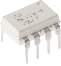 Фото 1/2 ACPL-790A-000E , Isolation Amplifier, 3 → 5.5 V, 8-Pin PDIP