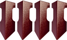 Колышки для деревянных грядок CB15-1 коричнево-красные, 4 шт.3003030