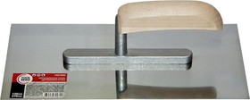Кельма 1401200 нержавеющая сталь, деревянная рукоятка, 130x270 мм ЛА-00000452