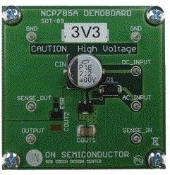 NCP785AH33GEVB, Power Management IC Development Tools NCP785 EVAL PART 3.3V VER