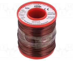 DN2E1,10-1KG, Coil wire; double coated enamelled; 1.1mm; 1kg; -65?200°C