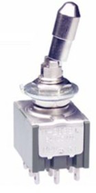 Фото 1/2 M2032LL4W01, Toggle Switch, Panel Mount, On-On, 3PDT, Solder Terminal