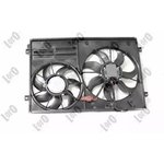 0030140012, Вентилятор радиатора (300+250 W, 290+365 mm, с рамкой ...