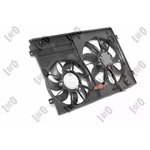 0030140012, Вентилятор радиатора (300+250 W, 290+365 mm, с рамкой ...