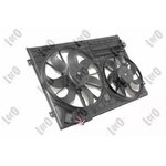 0030140012, Вентилятор радиатора (300+250 W, 290+365 mm, с рамкой ...