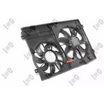 0030140012, Вентилятор радиатора (300+250 W, 290+365 mm, с рамкой ...