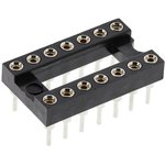 AR 14 HZL-TT, 2.54mm Pitch Vertical 14 Way, Through Hole Turned Pin Open Frame ...