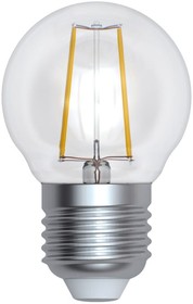 Фото 1/6 Лампа светод. диммир. Форма шар Серия Air LED-G45-9W/ 4000K/E27/CL/DIM GLA01TR UL-00005194