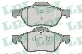 05P1279, Колодки тормозные дисковые передн RENAULT: MEGANE II 02-, MEGANE II Coup?-Cabriolet 03-, MEGANE II с