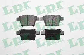 05P1326, Колодки тормозные дисковые задн FORD: MONDEO III 00 - , MONDEO III седан 00 - , MONDEO III универсал