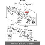 Прокладка сливной пробки MITSUBISHI MF660066