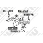 BH11062, Подушка дифференциала задняя