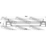 95JEZ-50700916L, Сальник привода Mitsubishi Lancer CY 07- 47.8x70.3x9x16 FEBEST