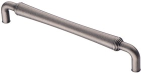 Ручка-скоба 160 мм, чернёный старинный цинк RS-115-160 BAZ