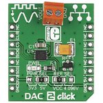 MIKROE-1918 DAC 2 Click Add On Board Signal Conversion Development Kit