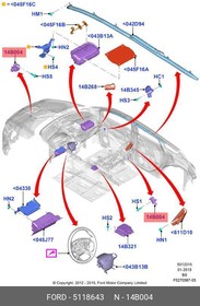 5118643, Датчик AIRBAG [ORG]