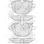 Колодки тормозные задние NIBK PN0546