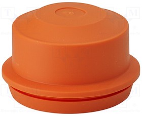 EDKF-40, Grommet; elastomer thermoplastic TPE; orange; 11?30mm; IP65,IP66
