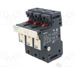 DF143VC, Fuse base; for DIN rail mounting; Poles: 3