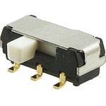 CL-SB-22B-11, Slide Switches slide , 2 pole 2 cont., side set., gull-wing ...