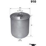 EHC8400, Фильтр масляный