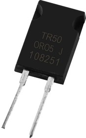 MCTR50FDE0470H, Резистор в сквозное отверстие, высокой мощности, 47 Ом, TR50-H, 50 Вт, ± 1%, TO-220, 420 В