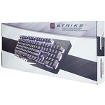 Mad Catz S.T.R.I.K.E. 2 [БЕЗ РУССКОЙ РАСКЛАДКИ] Игровая клавиатура чёрная ...
