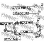 Опора шаровая верхн рычага JEEP GRAND CHEROKEE IV (WK2) 2010- 2020-GCUPF