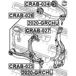 2020-GRCHL, 2020GRCHL_опора шаровая нижняя!\ Jeep Grand Cherokee 4.7 V8 4x4 03