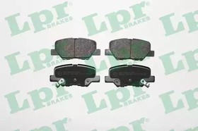 05P1802, Колодки тормозные дисковые CITROEN: C4 AIRCROSS 10- \ MAZDA: 6 12- \ MITSUBISHI: OUTLANDER III 12- \