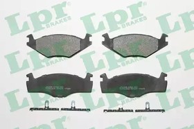 05P225, Колодки тормозные дисковые передн SEAT: CORDOBA 93-99, IBIZA II 93-99, INCA 95-, TOLEDO I 91-99, VW