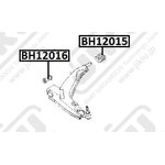 BH12015, Сайленблок переднего рычага задний | лев |