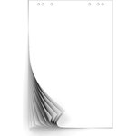 Бумага для флипчартов Блок бумаги для флипчартов белый 67,5х98 10 лист. 80гр.