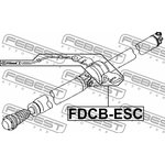 FDCBESC, FDCB-ESC_опора карданного вала! подвесная\ Ford Escape 07-12