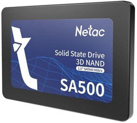 Фото 1/10 SSD жесткий диск SATA2.5" 512GB NT01SA500-512-S3X NETAC