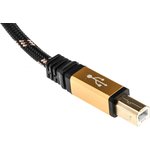 11.02.8802-10, USB 2.0 Cable, Male USB A to Male USB B Cable, 1.8m