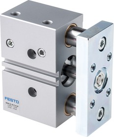 Фото 1/2 DFM-32-20-P-A-GF, Pneumatic Guided Cylinder - 170854, 32mm Bore, 20mm Stroke, DFM Series, Double Acting