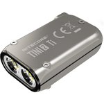 TINI2-Ti, Фонарь-брелок светодиодный Nitecore TINI2 Ti, 500 лм., аккумулятор