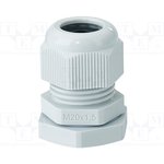 AKM-20, Cable gland; M20; 1.5; IP66,IP67; polyamide; light grey