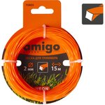 Леска для триммера "Витой квадрат" 2 мм 15м 70805