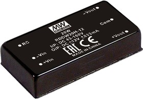 RDDW20F-12, DC/DC преобразователь