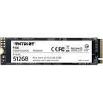 SSD M.2 Patriot 512Gb P300  P300P512GM28  (PCI-E 3.0 x4, up to 1700/1200MBs ...