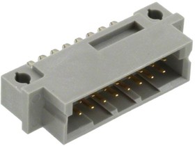 PCN10-16P-2.54DS(72), DIN 41612 Connectors 16P R/A PIN HDR T/H PCN 10 SERIES