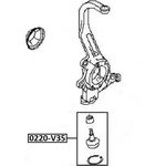 0220-V35, Опора шаровая