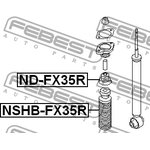 Отбойник амортизатора NISSAN FX45/35 S50 2003.03-2008.06 [GL] заднего \ ND-FX35R ...