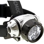 KOC-H7-LED, Фонарь налобный светодиодный КОСМОС H7LED, 7хLED 3хAAA (в комплекте)