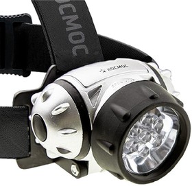 Фото 1/10 KOC-H7-LED, Фонарь налобный светодиодный КОСМОС H7LED, 7хLED 3хAAA (в комплекте)