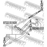 0722-SV420, Тяга рулевая