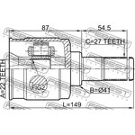 1211-SD11MT, Шрус внутренний 22x41x27